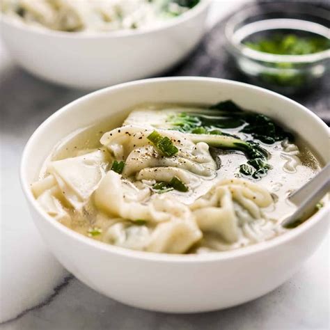 Instant Pot Wonton Soup Easy Wonton Soup Broth Joyous Apron Recipe Wonton Soup Wonton