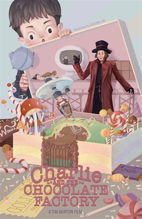 Charlie And The Chocolate Factory Poster