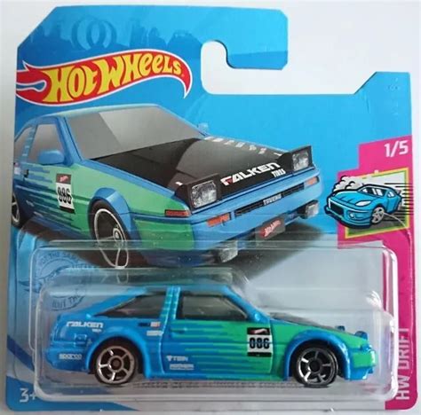 Hot Wheels Toyota Ae Sprinter Trueno Gtb Scale Model Brand New Sealed Picclick Uk