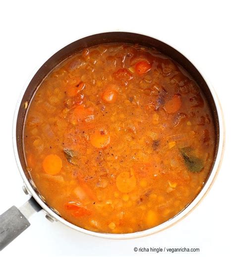 Turkish Red Lentil Soup - Vegan Richa