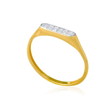 Sello De Oro Amarillo 18k Con Diamantes Bernat Rubí Joyería