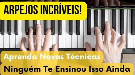 5 Arpejos Incríveis para usar em qualquer música Aula de Teclado e