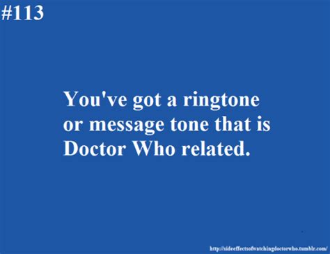 Side Effects May Include • Side Effect of Watching Doctor Who #113