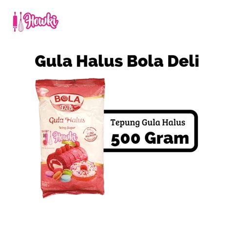 Jual Bola Deli Gula Halus Kemasan Gr Shopee Indonesia