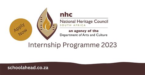 National Heritage Council of South Africa (NHC) - HR Internships 2023 ...