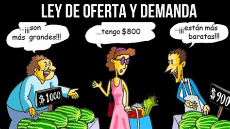 Ley De Oferta Y Demanda Explicacion Facil