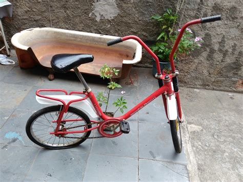 Bicicleta Antiga Caloi Berlineta Aro Bonita Rara Leia R Em