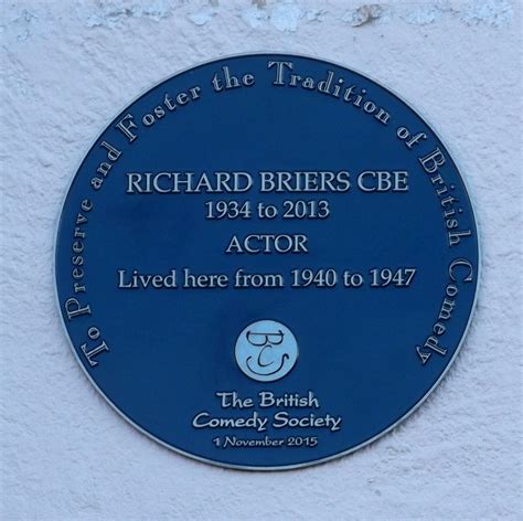 Richard Briers London Remembers Aiming To Capture All Memorials In