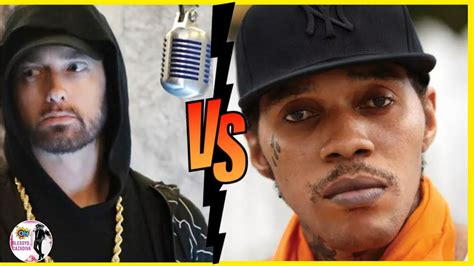 Vybz Kartel Vs Eminem In A Lyrical Battle Youtube