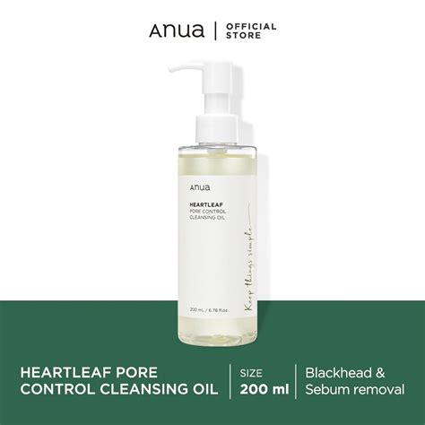 Anua Heartleaf Pore Control Cleansing Oil 200ml JoahBox Maroc