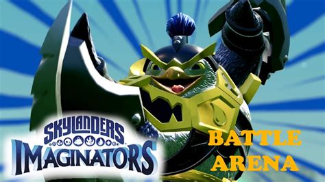 Skylanders Imaginators Battle Arena King Pen Gameplay Youtube