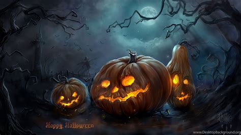 1920x1080 Pumpkin Halloween Wallpapers - Wallpaper Cave