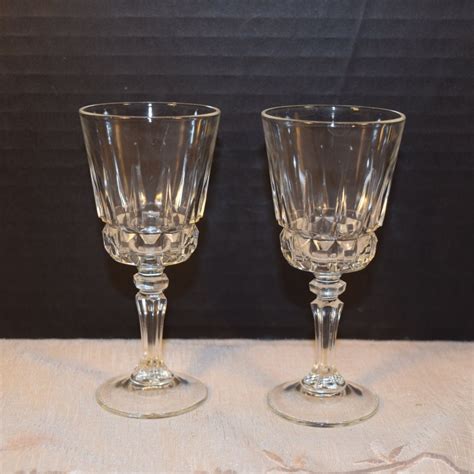 Crystal Cordial Glasses Vintage Crystal By Shellysselectsalvage