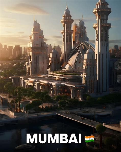 Premium Ai Image Mumbai In 2070