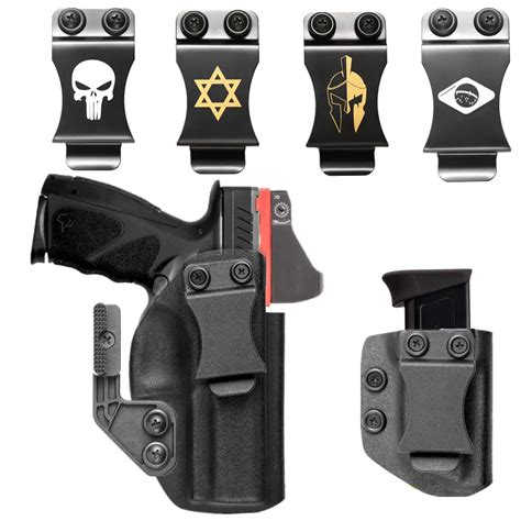 Coldre Interno Kydex Para Taurus Ts Mm Tico Completo Rmr Ade Vortex