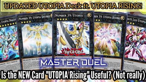 UPDATED Number 39 UTOPIA Deck Ft NEW XYZ UTOPIA RISING Yu Gi Oh