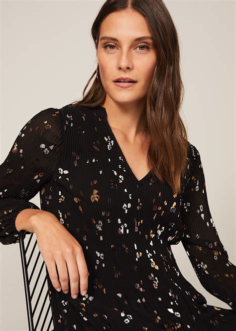 Ella Foil Spot Blouse Phase Eight Uk