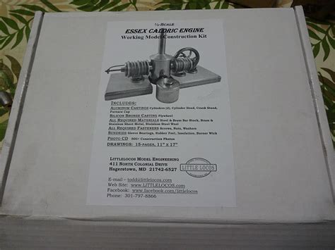 Half Scale Essex Hot Air Engine The Unofficial Mamod Other Steam Forum