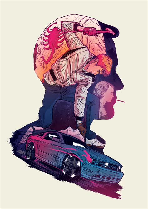 DRIVE ~ Movie poster on Behance