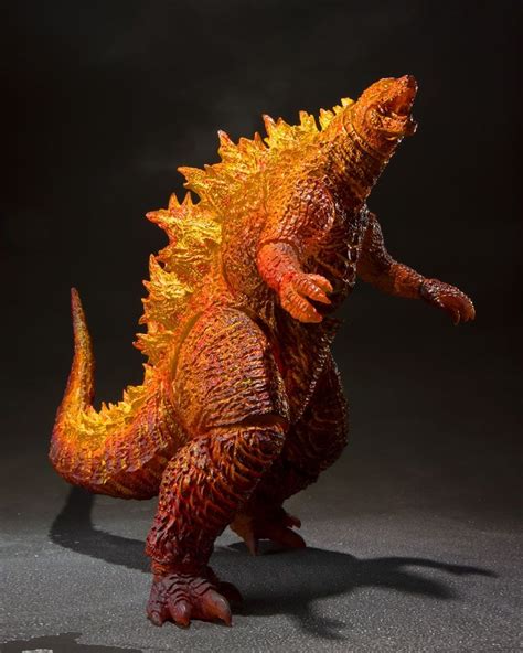 Godzilla S.H Monsterarts Burning Godzilla 2019 Movie Action Figure ...