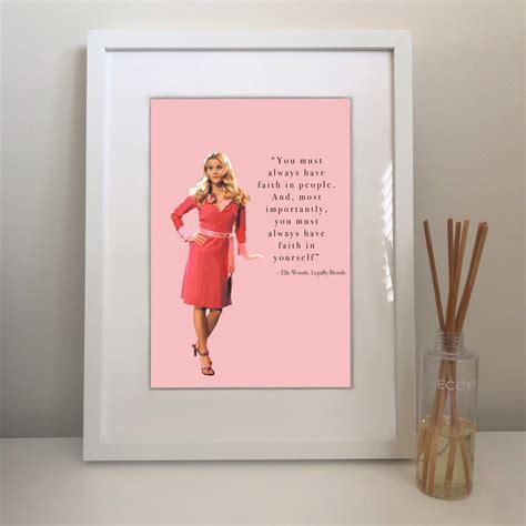 Legally Blonde Quote Posters Digital Download Etsy