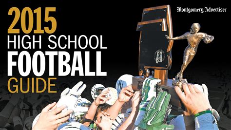 In today's Advertiser: 2015 High School Football Guide