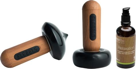 ELEEELS S Hot Stone Massage Wand Collection sæt med massageredskaber notino dk