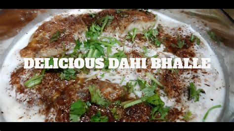 INSTANT DAHI BHALLE RECIPE NO OIL REQUIRED YouTube