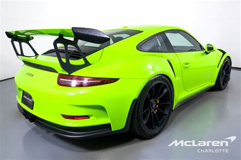 Used 2016 Porsche 911 Gt3 Rs For Sale Special Pricing Mclaren Charlotte Stock 192400