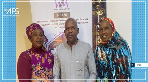 SENEGAL MINES SOCIAL Matam mise en place dun réseau des femmes