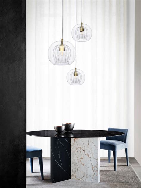 Pleated Crystal Pendant Clear Architonic