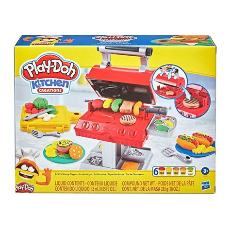 Set de Juego Play Doh Kitchen Creations Súper Barbacoa Walmart