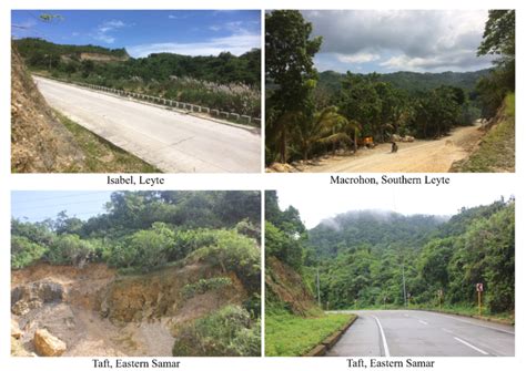 Photos of selected karst landscapes studied in Leyte and Samar ...