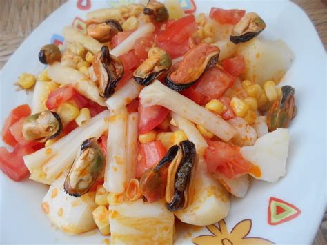 512 Receta ENSALADA DE PATATAS MEJILLONES Y ESPARRAGOS MAYTE EN LA