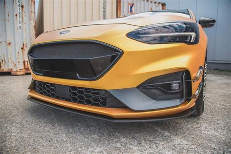 Maxton Racing Front Splitter Ford Focus Mk4 St Mk4 St Line 2019 Scc Performance