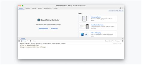 React Native DevTools React Native