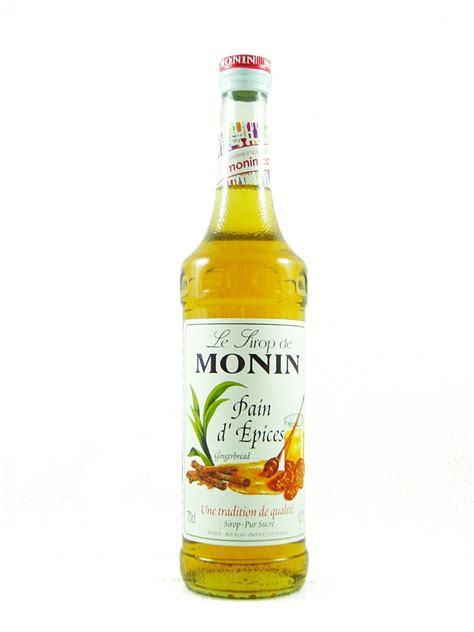 Sirop Monin Pain D Epice Cl Boissons Du Monde