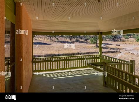 Porch At Faraway Ranch House At One Time A Dude Ranch In Chiricahua