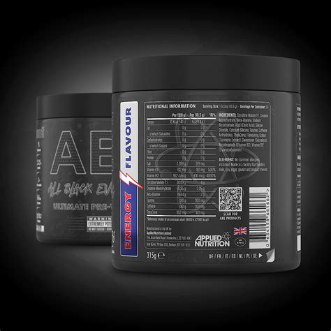 Applied Nutrition Abe Ultimate Pre Workout Servings Energy Flavour