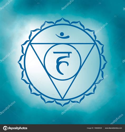 Fifth Throat Chakra Vishuddha Stock Vector Image By Hazecats