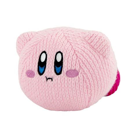 Nuiguru Knit Kirby Plush Hovering Kirby Plushie Knit Plushies Collectible