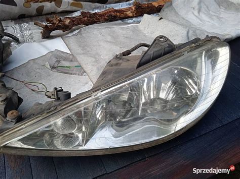 Lampy Przód Do Peugeota 206 Cena za Kmp.!! Okazja!! Sucha Beskidzka ...