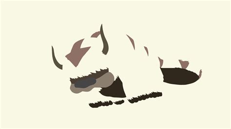 Appa Minimalist Wallpaper by DamionMauville on DeviantArt