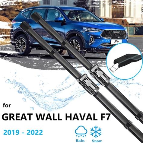 X For Great Wall Haval F X Front Wipers Arms Blades Windscreen