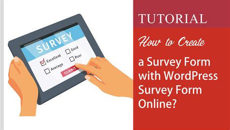 How to create a survey online form- WPWebsmartz