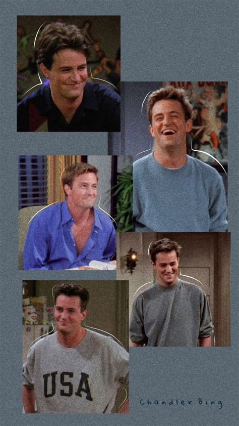 Chandler Bing Wallpaper Chandler Friends Friends Poster Friends Tv