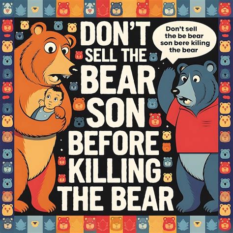 A Poster For Bear And Bear With A Poster That Says Quot Dont Buy A Bear