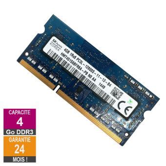 Barrette Mémoire 4Go RAM DDR3 Hynix HMT451S6BFR8A PB SO DIMM PC3L