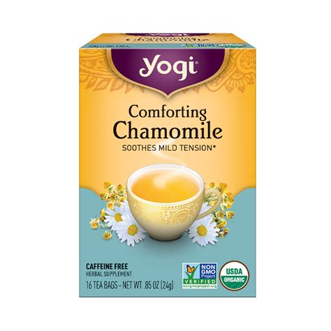 YOGI TEA Comforting Chamomile Tea, 0.85 oz | Wholefoods Market In