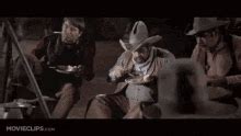 Campfire Scene Blazing Saddles GIFs Tenor